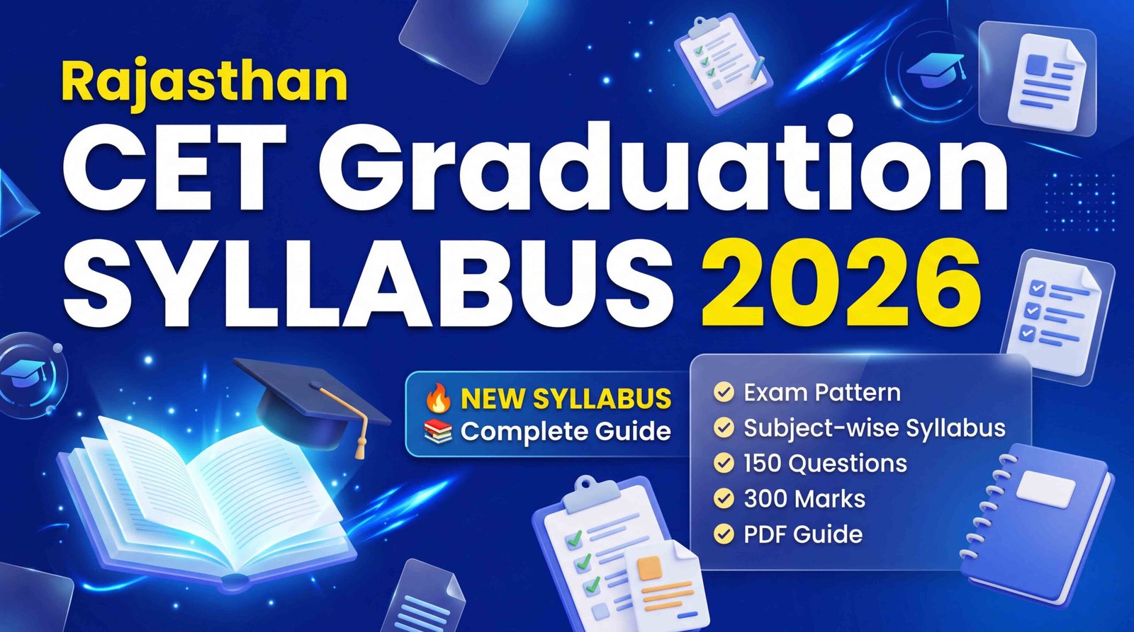 Rajasthan CET Graduation Level